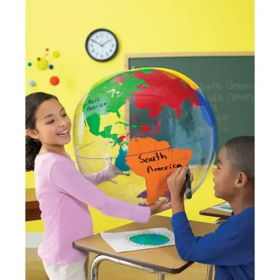 Learning Resources&reg; Inflatable Labeling Globe {4}