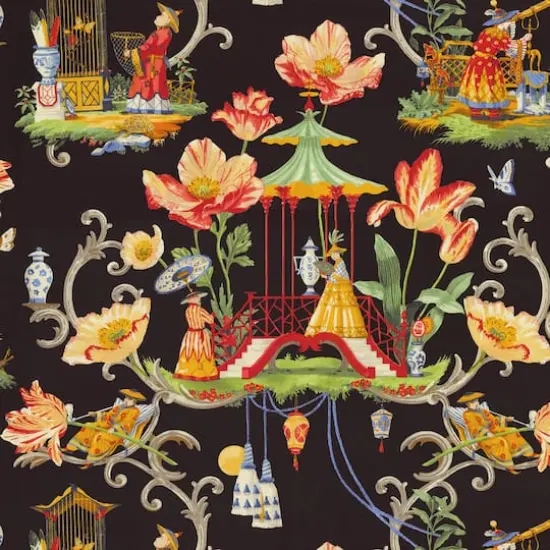 PKL Studio Night East of The Moon Home D&eacute;cor Fabric {1}