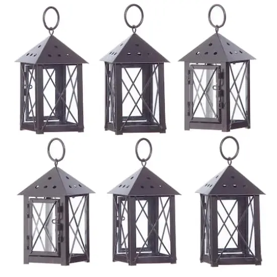 5" Mini Tea Light Lanterns, 6ct. by Ashland&reg; {1}