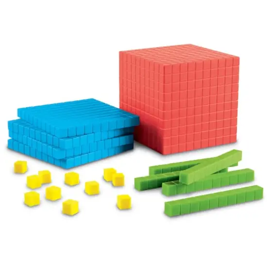 Learning Resources&reg; Brights!&trade; Base 10 Starter Set {3}