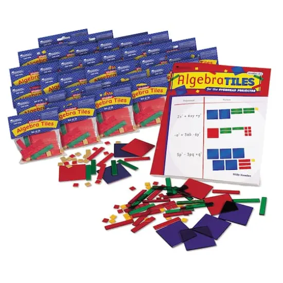 Learning Resources&reg; Algebra Tiles&trade; Classroom Set {1}