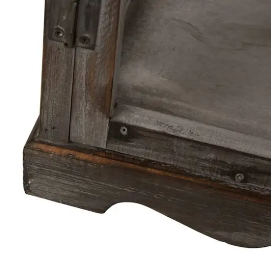 Glitzhome&reg; Oversized Wood & Metal Lantern Set {5}