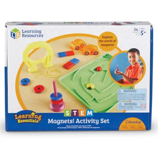 Learning Resources&reg; STEM Magnets! Activity Set {1}