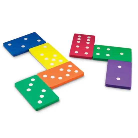 Learning Resources&reg; Jumbo Foam Dominoes Set {1}