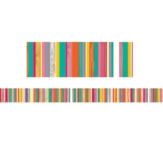 Teacher Created Resources Tropical Punch Straight Border Trims, 210ft. {1}