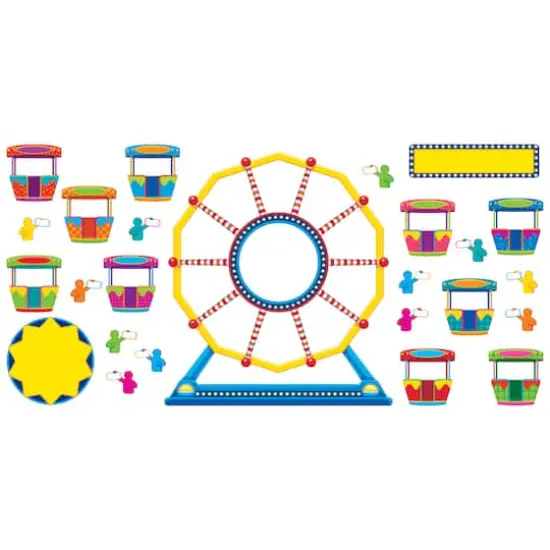 Ferris Wheel Job Chart Plus Bulletin Board Set {3}