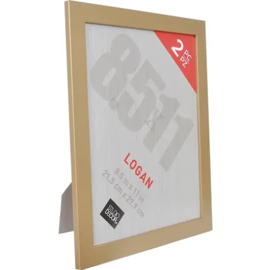 2 Pack Logan Tabletop Frames by Studio D&eacute;cor&reg; Gold {4}