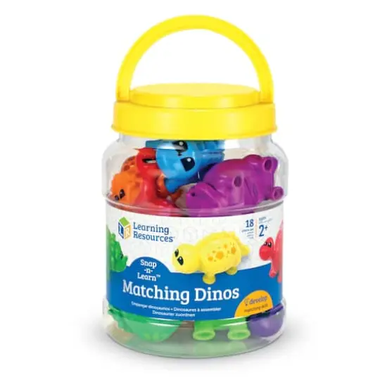 Snap-N-Learn&trade; Matching Dinos {3}