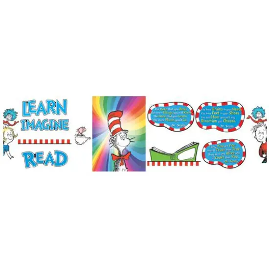 Dr. Seuss&trade; Dimensional Motivational Bulletin Board Set {1}
