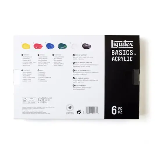 Liquitex&reg; BASICS Acrylic Color Starter Set  {7}