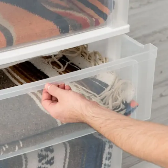 	Iris&reg; 5 Drawer Rolling Storage Cart White {5}