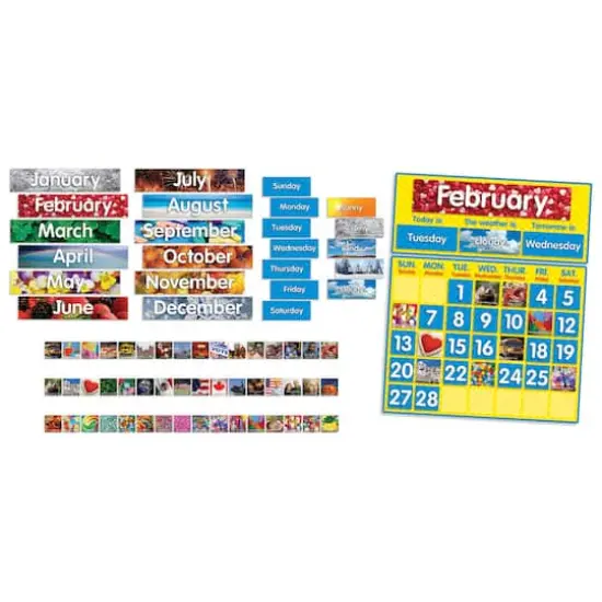 Scholastic&reg; Teaching Resources Photo Calendar Bulletin Board {1}