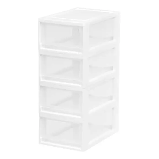 Iris&reg; Clear Small Stacking Drawer, 4ct. {4}
