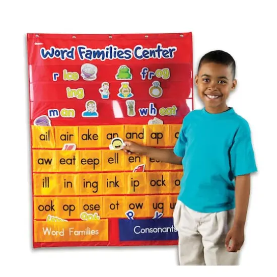 Learning Resources&reg; Word Families & Rhyming Center Pocket Chart {3}
