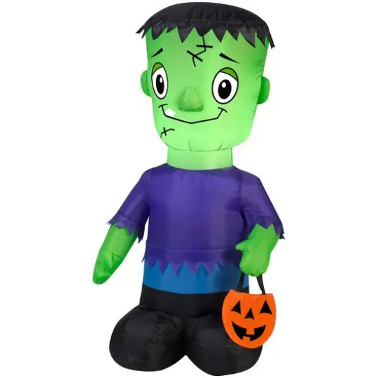 3.5ft. Airblown&reg; Inflatable Halloween Frankie  {1}