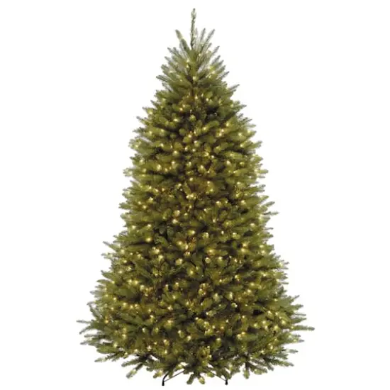 7.5ft. Pre-Lit PowerConnect&trade; Dunhill&reg; Fir Tree Artificial Christmas Tree, Clear Lights {1}