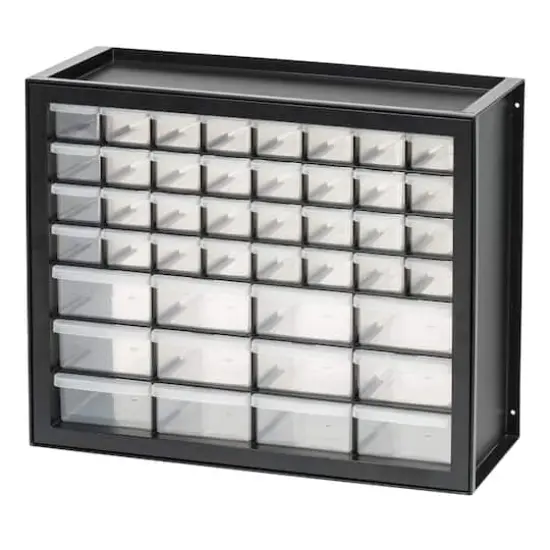 Iris&reg; Black 44-Drawer Parts Organizer {1}