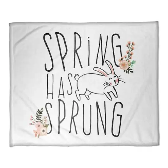 Spring Has Sprung Throw Blanket {1}