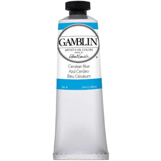 Gamblin Artist Grade Oil Colors, 37mLCerulean Blue {1}