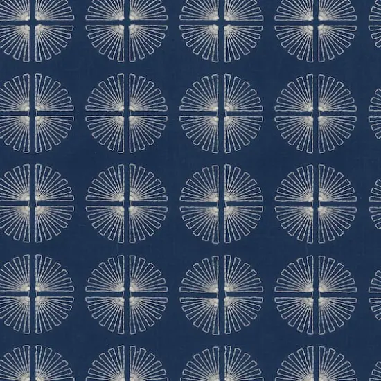 Studio NYC Array Embroidered Lapis Home D&eacute;cor Fabric {1}