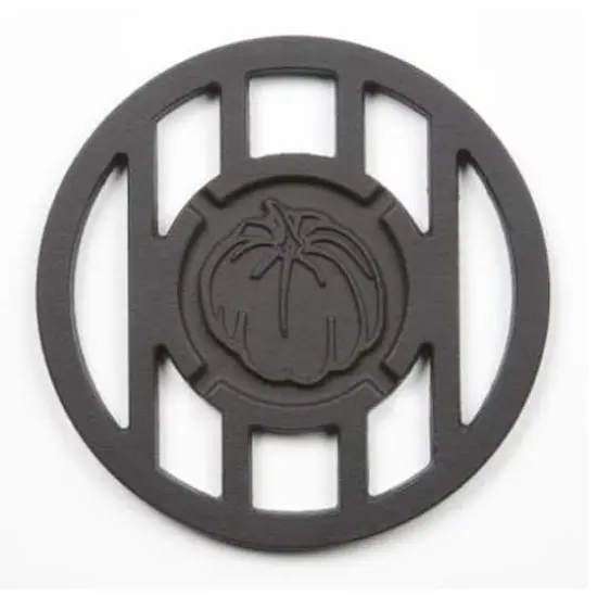 Halloween Harvest Round Cast Iron Pumpkin Branding Grill {1}
