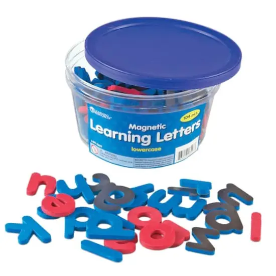 Learning Resources&reg; Lowercase Magnetic Learning Letters {1}