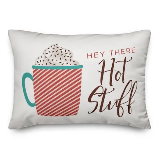 Designs Direct Hey There Hot Stuff 14x20 Throw Pillow {1}