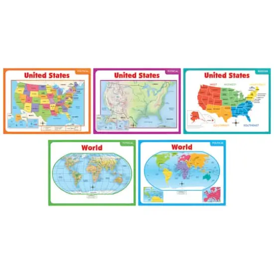 Teaching Maps Bulletin Board Set {1}