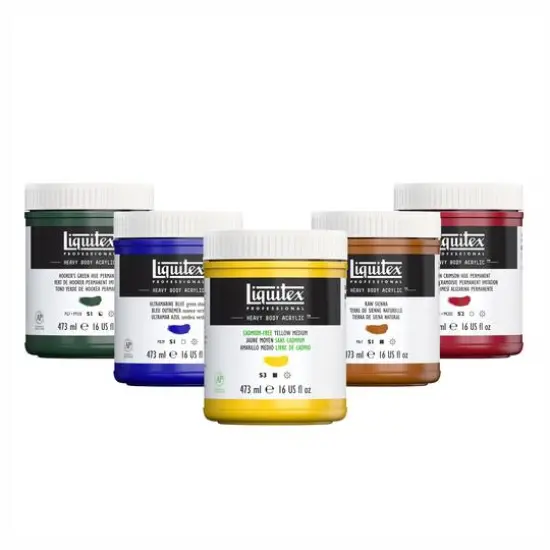 Liquitex&reg; Professional Heavy Body Acrylic&trade; Paint, 16oz. Cadmium Free Yellow Medium {2}