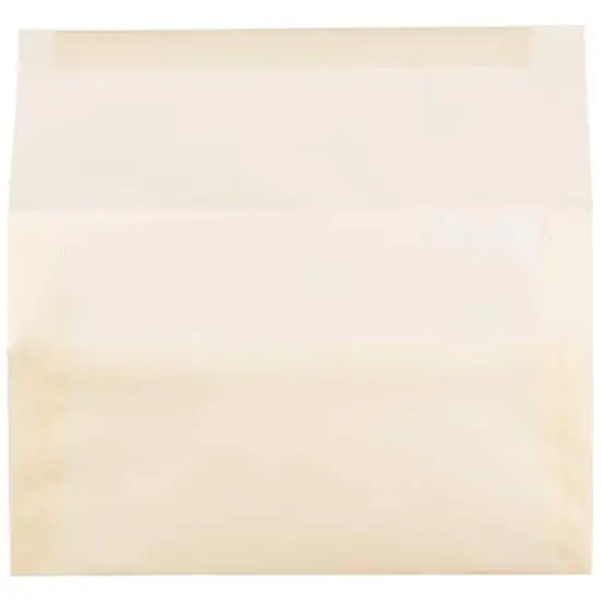 JAM Paper A10 Translucent Vellum Invitation Envelopes, 25ct. Spring Ochre {4}
