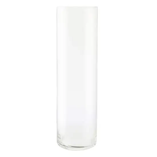 24" Clear Glass Cylinder Vase by Ashland&reg; {4}