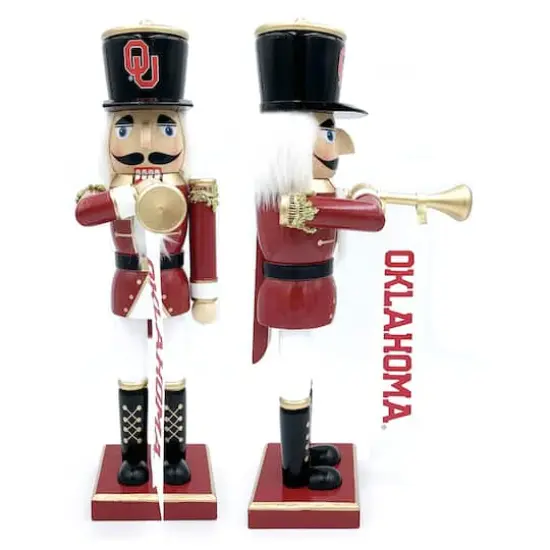 14" College Bugler Nutcracker Oklahoma {1}