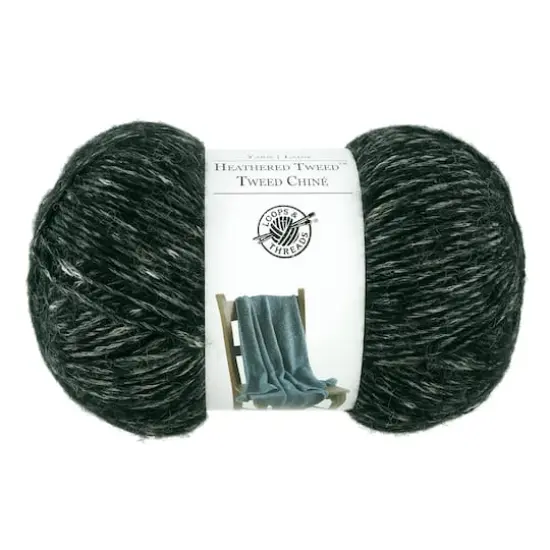 Heathered Tweed&trade; Yarn by Loops & Threads&reg; Soot {1}