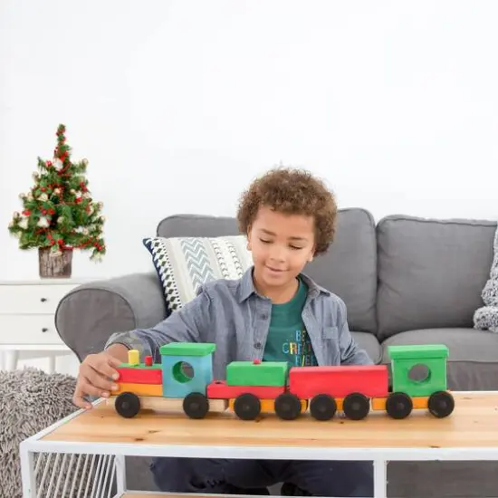 Made by Me&reg; Paint Your Own Wooden Train {15}