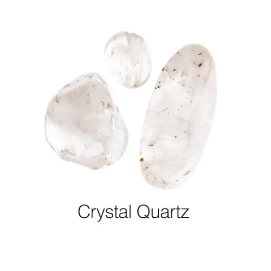 John Bead Earth's Jewels Natural Stone Bead Assortment, 100g Crystal Quatz {4}