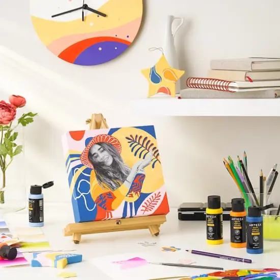 Arteza&reg; 20 Color Matte Craft Acrylic Paint Set {8}