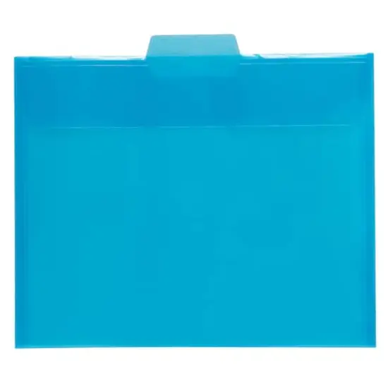 JAM Paper 8.5" x 11" Plastic File Folders, 6ct. {5}