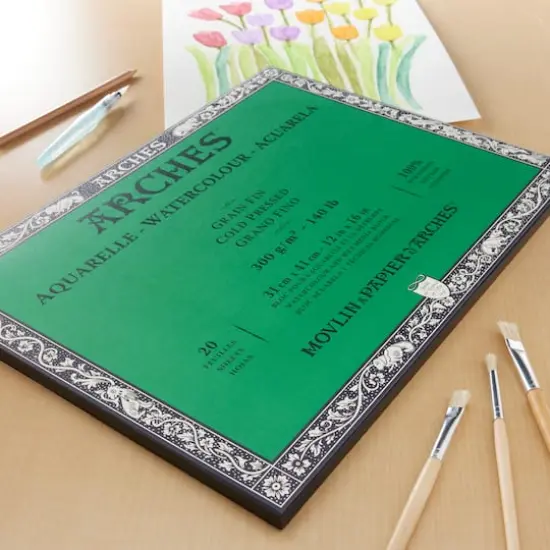 Arches&reg; Cold-Pressed Watercolor Block {3}