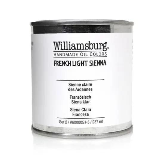Williamsburg® Artist Oil Colors Jar, 8oz. French Light Sienna {1}