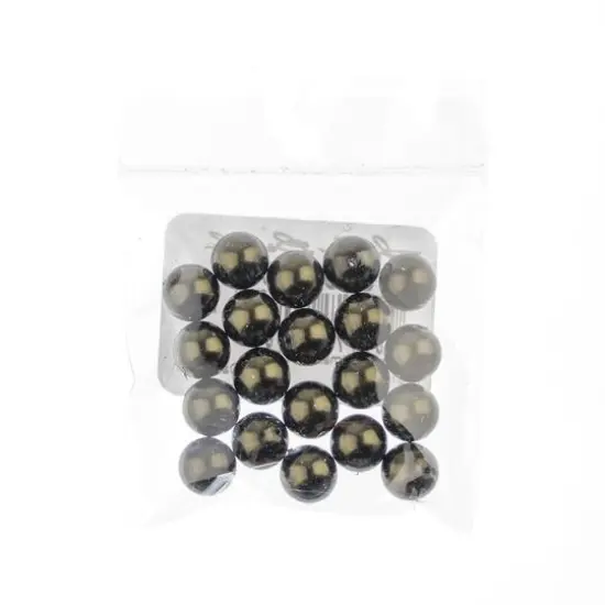 Preciosa Maxima 8mm Glass Nacre Pearls, 20ct. Dark Green {3}