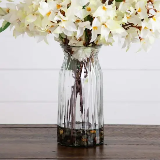 2.5ft. White Bougainvillea Arrangement in Vase {5}