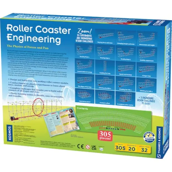 Thames & Kosmos Roller Coaster Engineering {9}