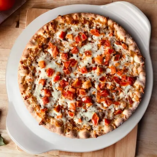 Gibson Home White Forno Flame Proof Ceramic Pizza Stone {6}