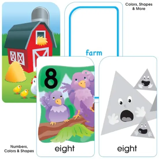 School Zone&reg; 4-Pack Preschool Flash Cards {5}