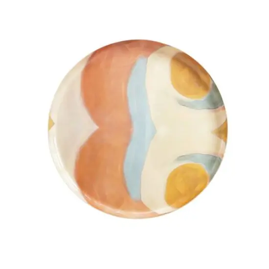 Hello Honey&reg; Multicolor Vibrant Mosaic Enameled Metal Table {8}