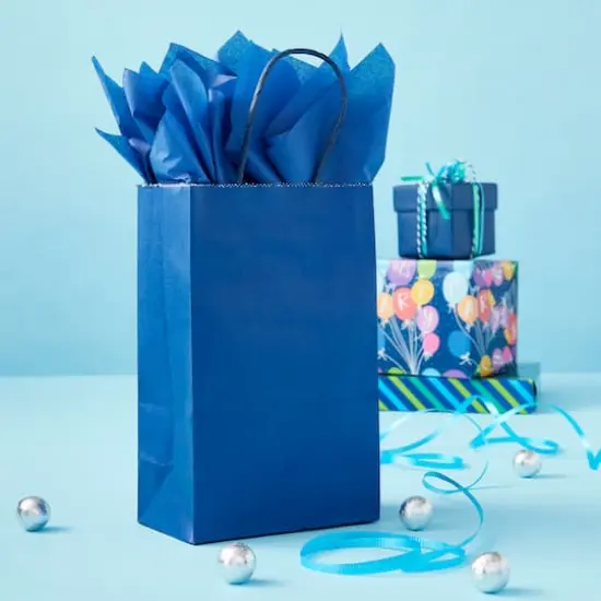 Small Navy Paper Bags by Celebrate It&trade; {3}