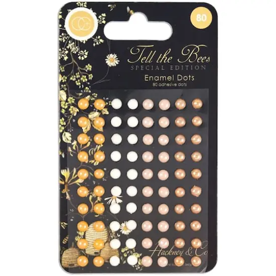Craft Consortium Tell the Bees Adhesive Enamel Dots {1}