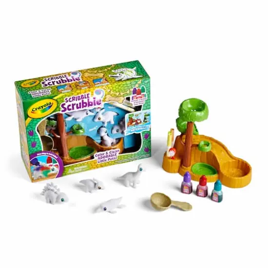 Crayola&reg; Scribble Scrubbie&reg; Waterfall Dinosaur Playset {1}