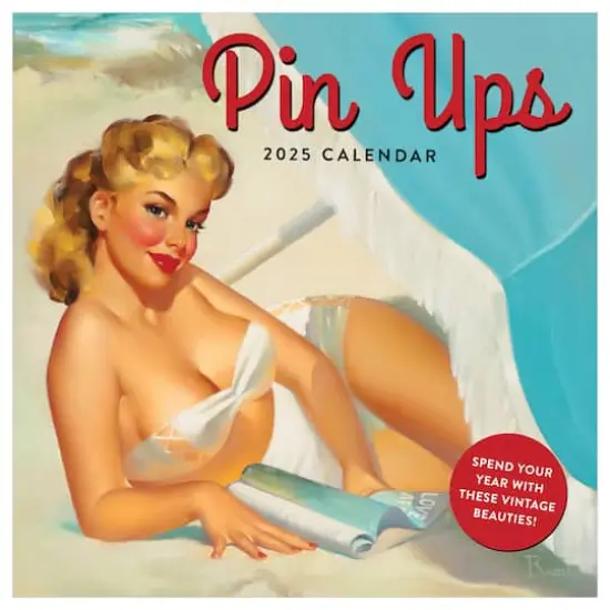 TF Publishing 2025 Pin Ups Wall Calendar {1}
