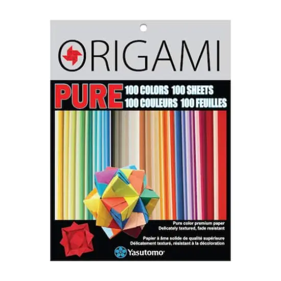 Yasutomo&reg; PURE Color Origami Paper, 100 Sheets {1}
